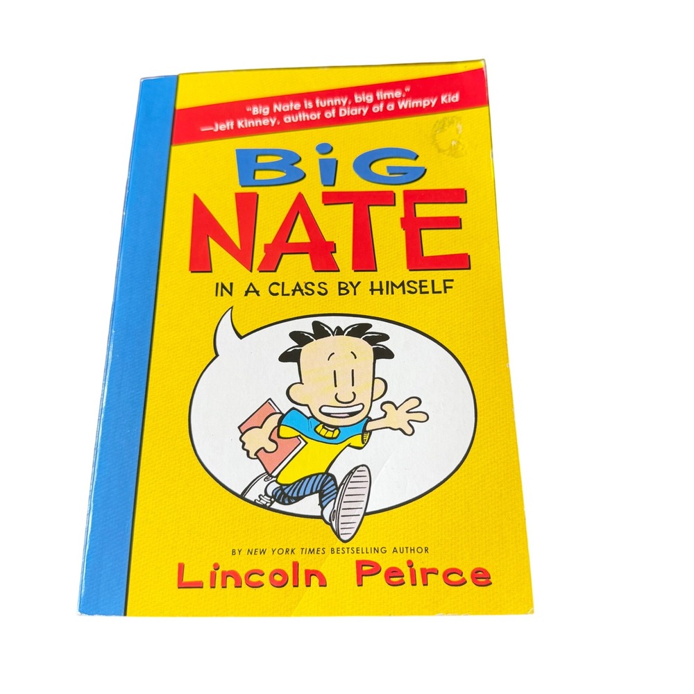 Big Nate In A Class By Himself Lincoln Peirce Softcover Book 1 2010 Humor Kids